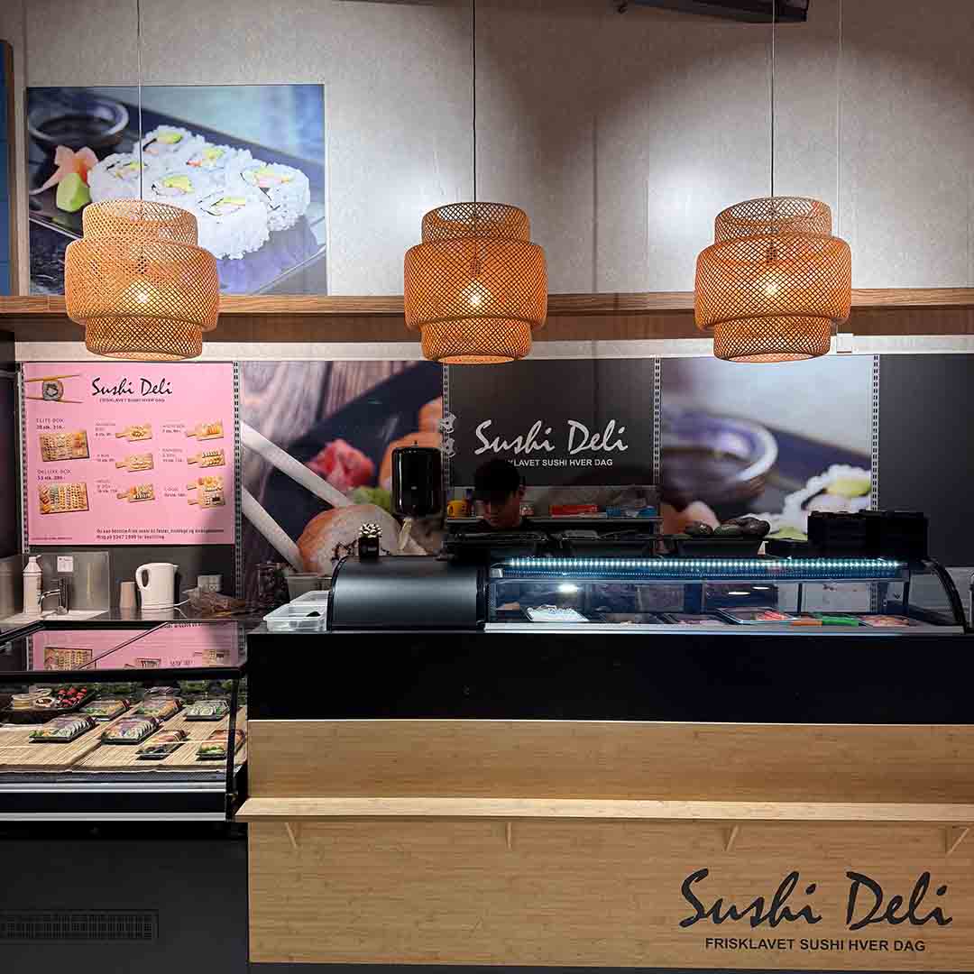 I Føtex på Frederiksberg kan du købe lækker frisk sushi.